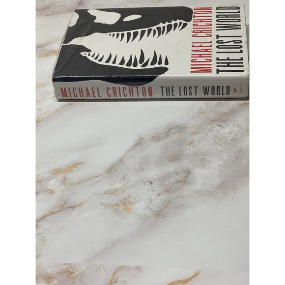 Michael Crichton The Lost World Hardback Jurassic Park Sequel SEALED - Picture 8 of 8